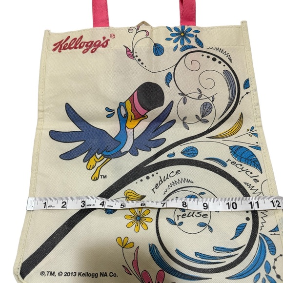 Kellogg's Froot Loops Toucan Sam Tote Bag 2013 Reusable - Picture 10 of 10